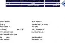 Il bollo per la moto